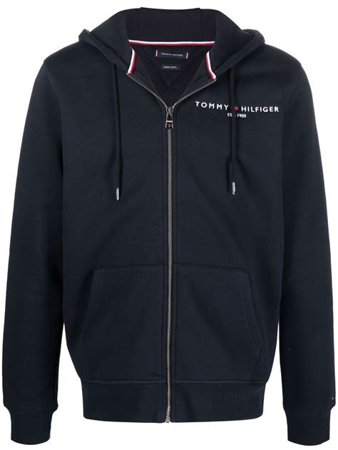 tommy hilfiger hoodie zip up.